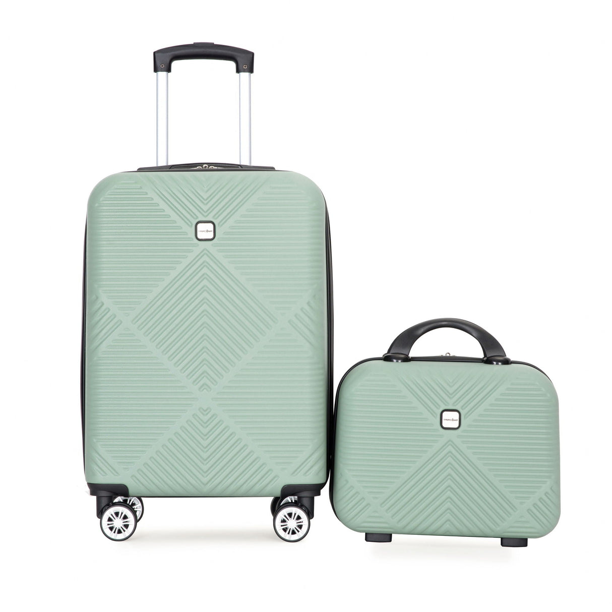 2 Piece Luggage Sets Lightweight Suitcase, Spinner Wheels