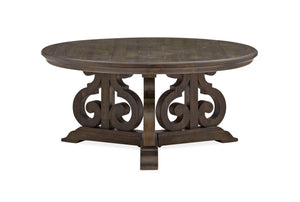 Bellamy - Round Cocktail Table - Peppercorn