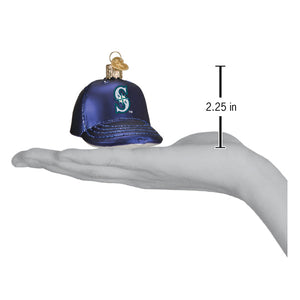 Mariners Baseball Cap Christmas Ornament