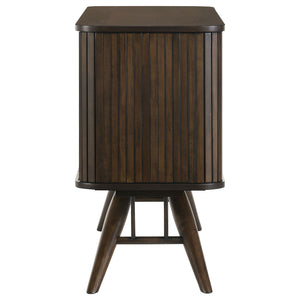 Wes - 2 Door Sideboard Buffet Storage Cabinet - Walnut