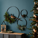Iron Metal Rings Wall Display (Set of 3)