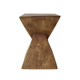 Flamboyant-Outdoor-Side-Table-with-Twisted-Hourglass-Shape,-Natural-
