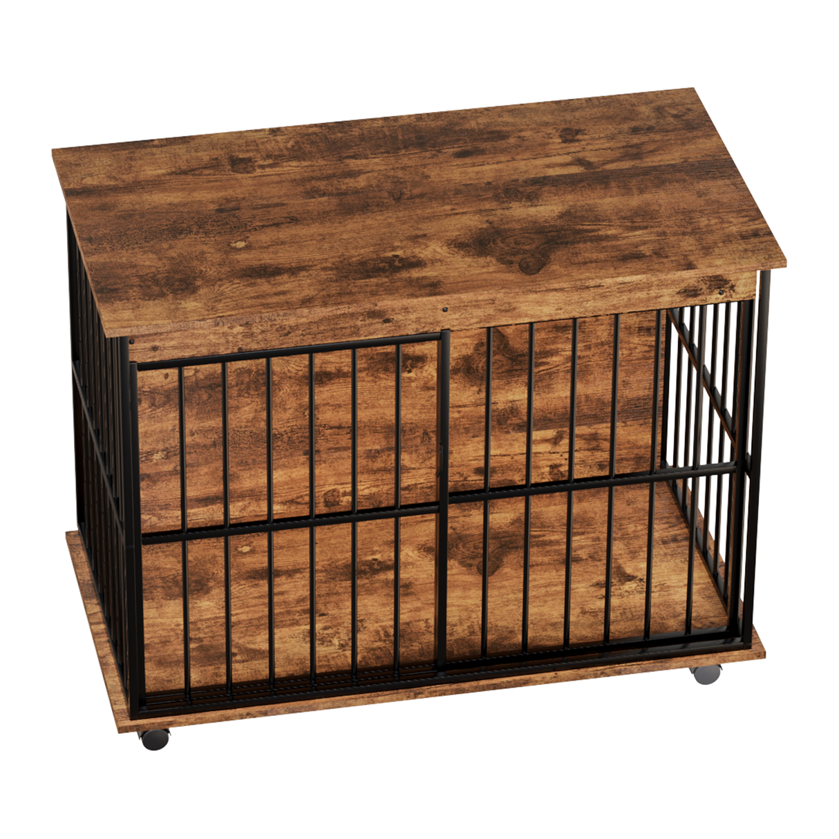 Large Wooden Dog Crate Furniture