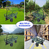 Wagon Cart Garden Cart Trucks in Green