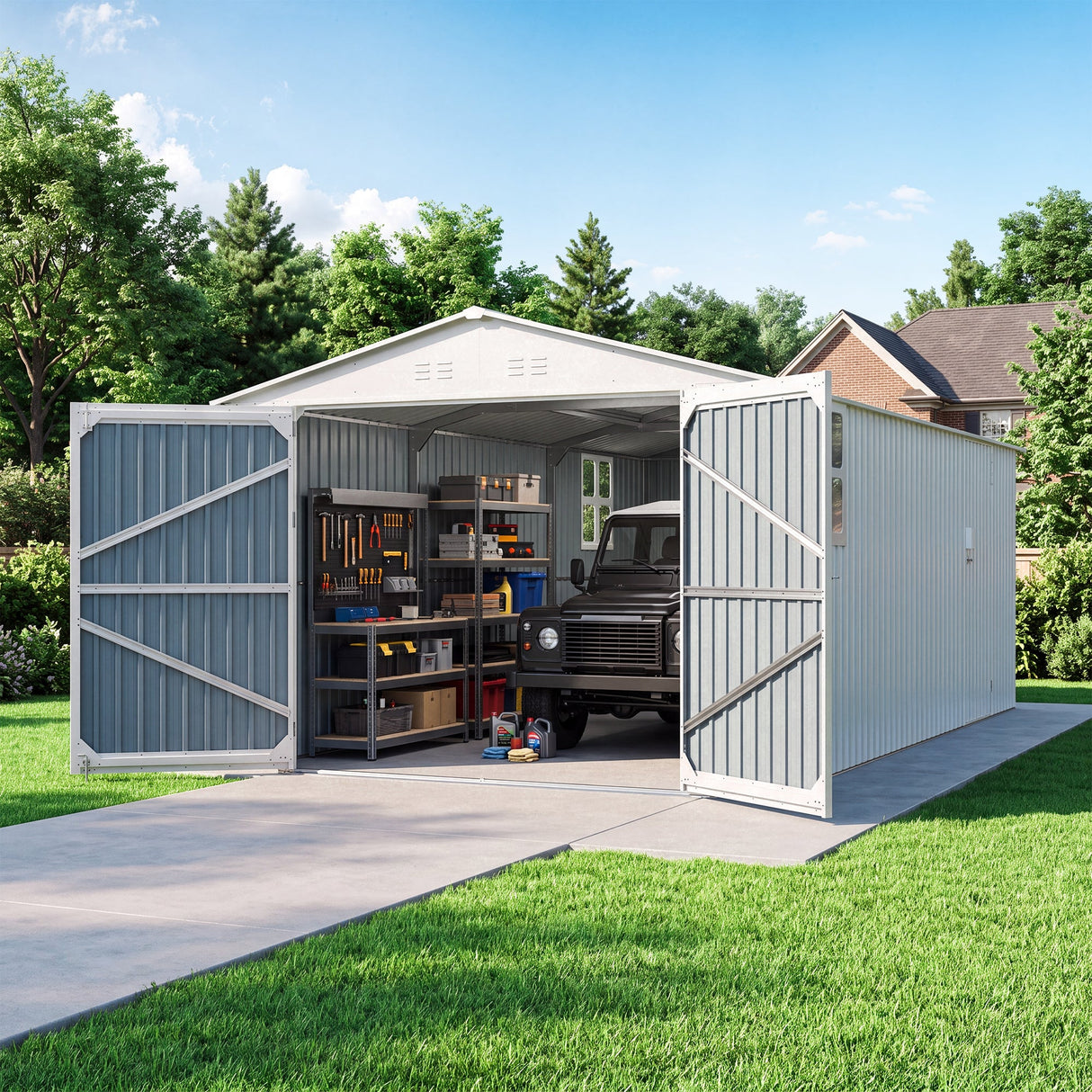 Outdoor Storage Shed 20x10 FT