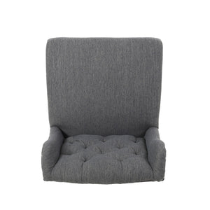 Vienna - Fabric Tufted Counter Stool With Nailhead Accents (Set of 2)