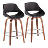 Mid-Century Modern Fixed-Height Counter Stool