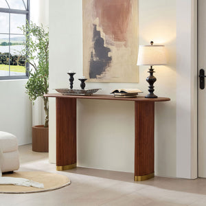 Modern 59.1 Inch Entryway Table for Living Room