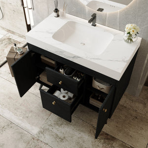 36" Modern Freestanding Bathroom Vanity