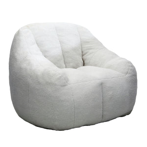 Comfy Bean Bag Chair with Memory Foam Filler - Tufted Soft