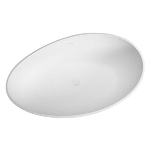 Freestanding Solid Surface Soaking Bathtub For Bathroom