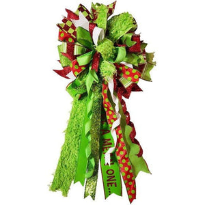 7/8" Diagonal Weave Ribbon: Lime Green  (10 Yards)