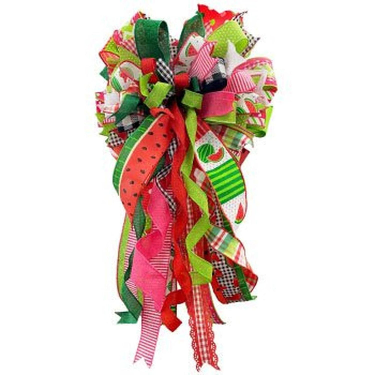 7/8" Diagonal Weave Ribbon: Lime Green  (10 Yards)