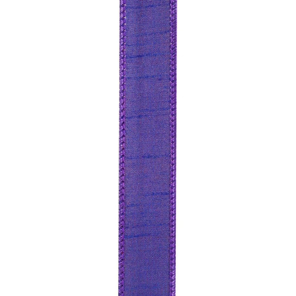 7/8" Dupioni Ribbon: Purple (10 Yards)