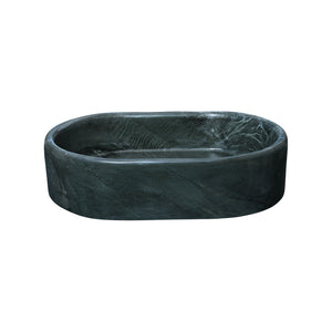 Bathroom Vessel Sink, Semi Polished Surface