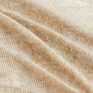 Armless Sofa Velvet-Light Camel