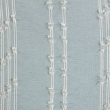 3 Piece Cotton Jacquard Comforter Set Aqua Full/Queen