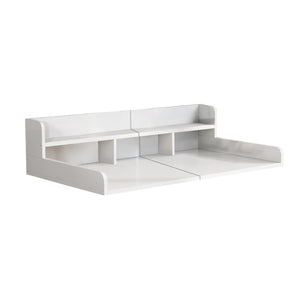 Washer Dryer Countertop with Non-Slip Pads - White