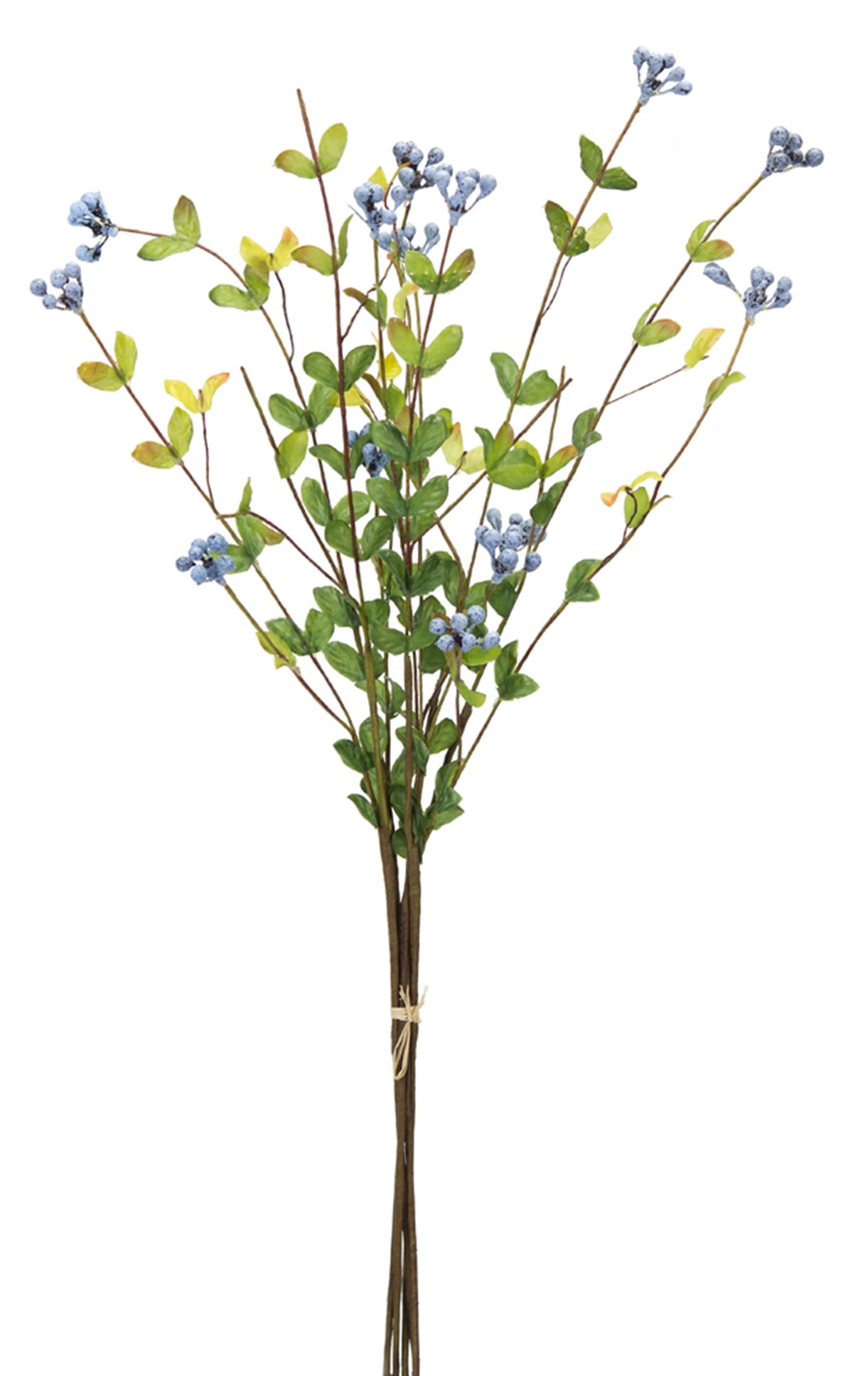 Blue berry foliage spray (set of 12)