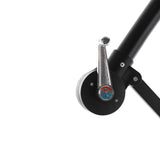 10ft Solar LED Offset Hanging Market Patio Umbrella (Dark Blue)