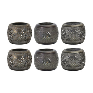 Ornamental-metal-candle-holder-(set-of-4)-Candle-Holders