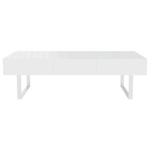 Rectangular Coffee Table With Hidden Storage