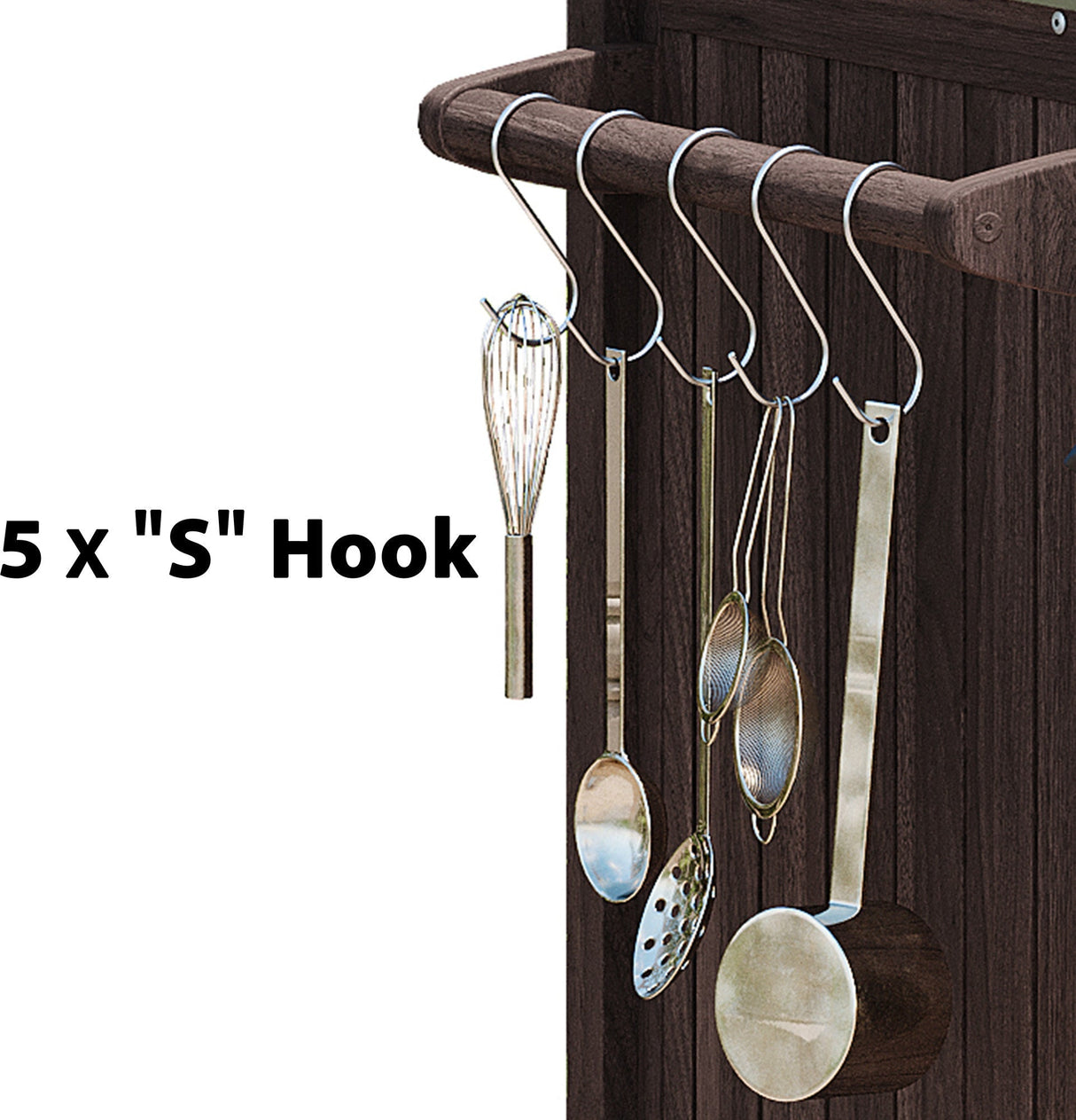 K&K 66.5' Outdoor Kitchen Island for Big Green Egg Grills