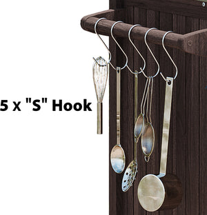 K&K 66.5' Outdoor Kitchen Island for Big Green Egg Grills