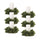 Eucalyptus-foliage-candle-ring-(set-of-6)-Candles