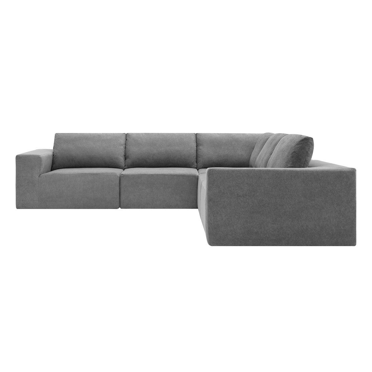The Caitlyn Plush Modular Terrycloth Sectional