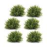 Mini leaf foliage half orb (set of 6)