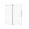 Frameless Tub Sliding Shower Door With Easy Clean Coating