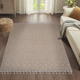 NAAR Guros Collection Geometric Indoor/Outdoor Area Rug