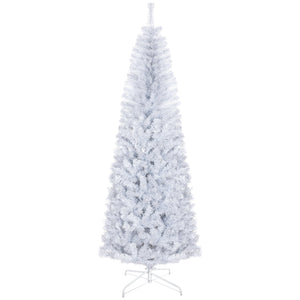 HOMCOM 7ft Pencil Christmas Tree