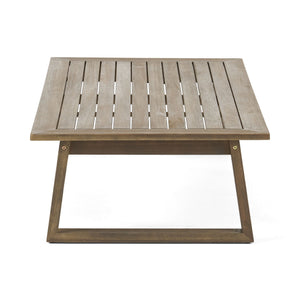 Belgian - Loveseat & Coffee Table Set With Water Resistant Cushions