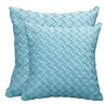 Set of 2 Throw Pillow Covers AND Inserts mixed of 18"x18" and 20"x20" well mixed one of each size