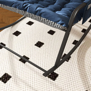 Rocking Chair With Storage, Cushions & Armrests