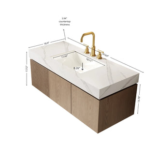 Muri 48" Bathroom Vanity & Sink