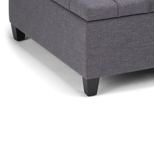 Harrison - Upholstered Coffee Table Storage Ottoman