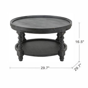 Round 2 Tiered Side Tabel, End Tabel For Lving Room Bedroom Entryway