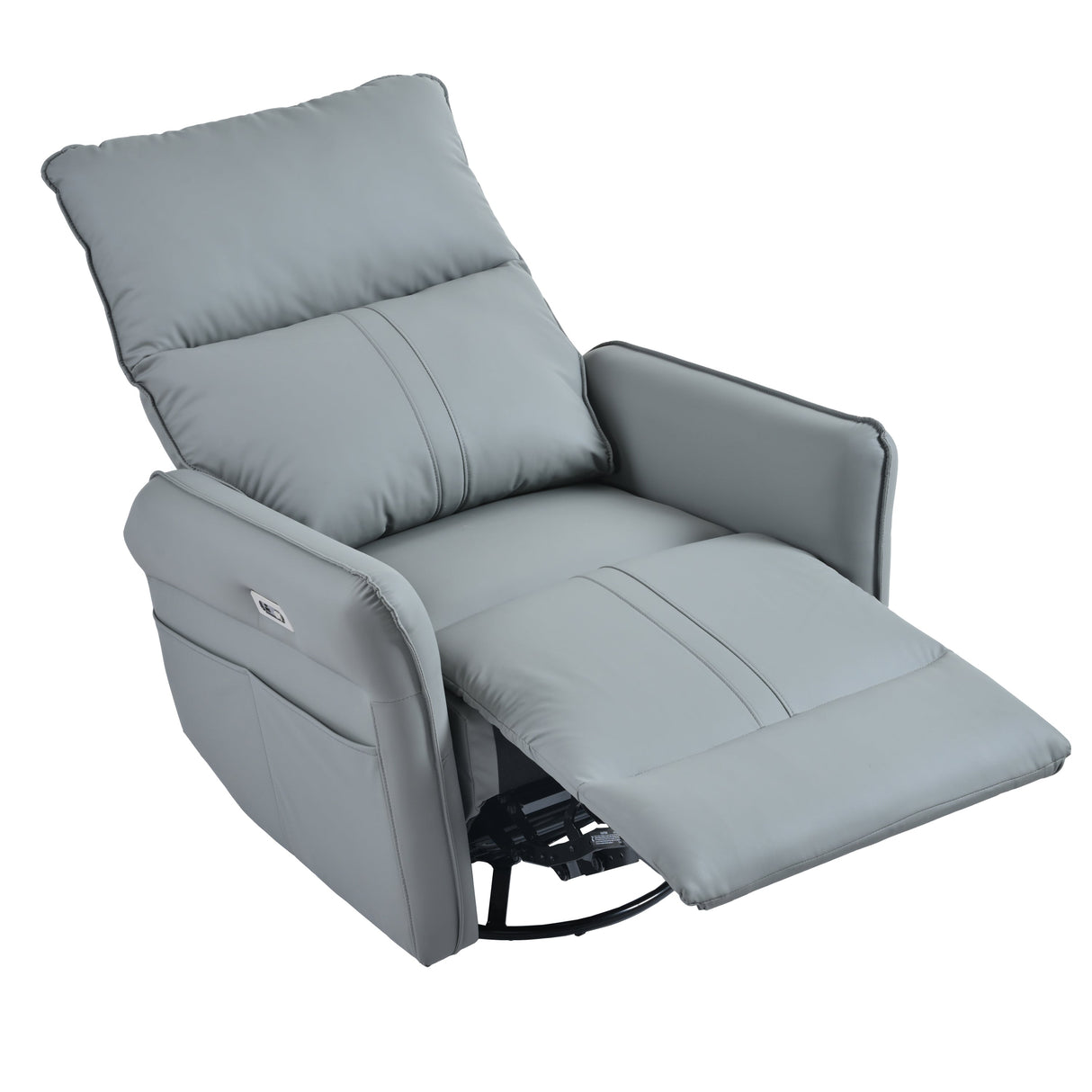 Multi-Motion Swivel Rocking Recliner with USB Charging