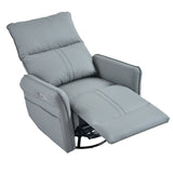 Multi-Motion Swivel Rocking Recliner with USB Charging