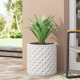 Classic antique white planter