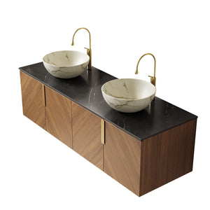 ARAI 60" Bathroom Vanity & Sinks