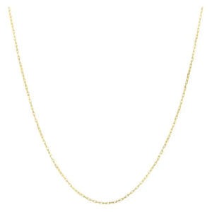 14k Yellow Gold French Cable Chain (1.30 mm)