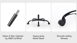 Gaming Chair with Footrest and Ergonomic Features