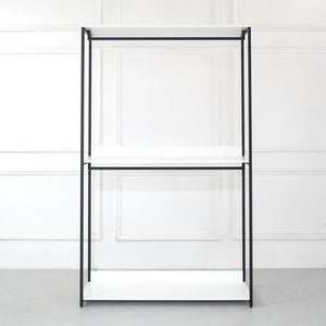 Fiona - Freestanding 3 Tower System Walk-In Closet With 7 Shelf - White
