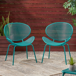 Elba Contemporary Chair Set for Outdoor Relaxation