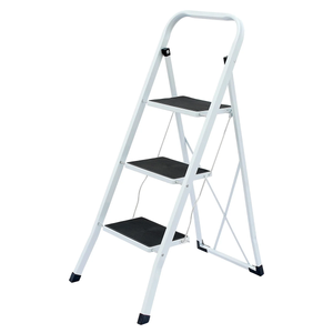 Lightweight Folding Step Stools with Anti-Slip Pedal - 330lbs Capacity