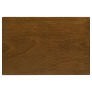 Aston - 5 Piece Counter Height Dining Set With Bent Backs And Upholstered Seats - Walnut